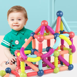 Magnetic Building Blocks Set – Educational Toy for Kids