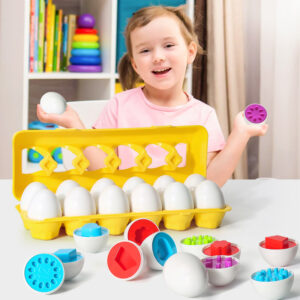 Smart Egg Montessori Toy – Shape Matching & Learning Game for Kids